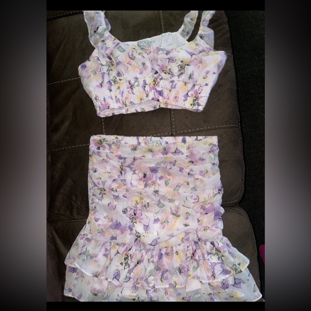 Skirt set